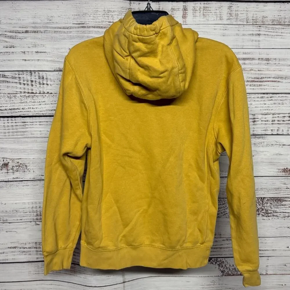 Nike Sportswear Club Fleece Pullover Men Yellow Hoodie XS
